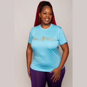 Women's Performance T Blue & Gold