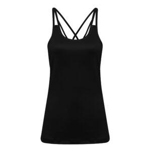 Women's Laser Cut Spaghetti Strap Vest