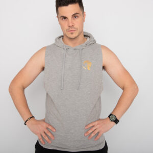 Men's Sleeveless Muscle Hoodie