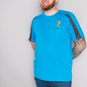 Men's Contrast Cool T-Shirt Black & Gold